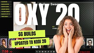 Kodi Builds - OXY 20 - SG Builds