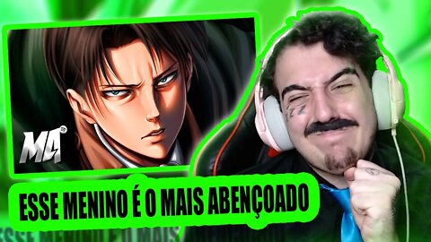 PASTOR REACT Levi (Shingeki no Kyojin) - Capitão | M4rkim