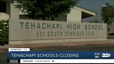 Tehachapi school closed over mask mandates