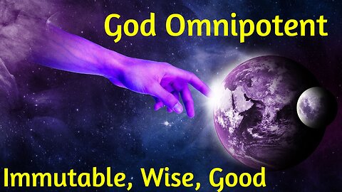 What God Is Omnipotence, Perfection, Immutability, Wisdom, Goodness By Rev RE Carroll - Campmeeting