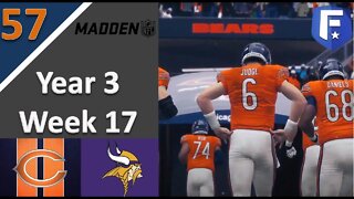 #57 1st Seed On the Line l Madden 21 Chicago Bears Franchise