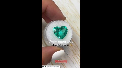 Loose gemstone Colombian Emerald Gemstones and jewelry for Sale - All Items in Stock
