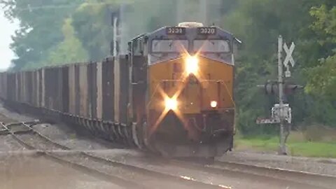 CSX E501 Empty Coal Train from Marion, Ohio August 21, 2022