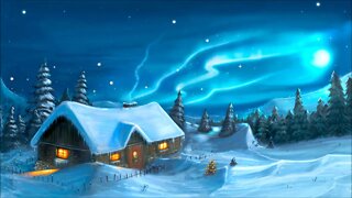 Relaxing Christmas Music - Candlelight Village 🕯️