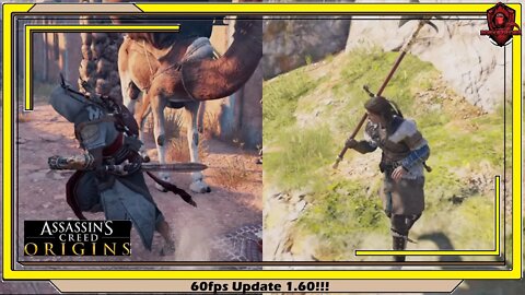 Assassin's Creed Origins- 60fps Update 1.60!!!
