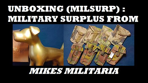 UNBOXING 156: Mike's Militaria. French CCE Camo and Belgian Jigsaw Camo Ammo Pouches