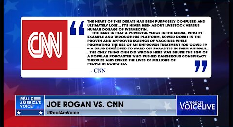 CNN Fires Back at Joe Rogan Over Ivermectin Coverage