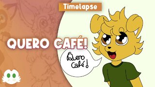 Um Vira Lata Caramelo Querendo Café [Timelapse]