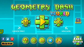 geometry dash world longplay (all levels)