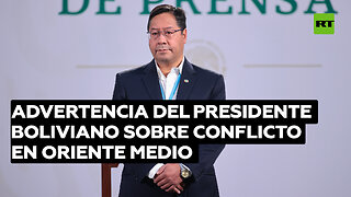 Presidente de Bolivia alerta del riesgo de expansión del conflicto palestino-israelí