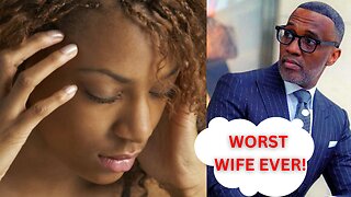 Kevin Samuels Slams Middle Aged Woman Married To Sugar Daddy "Worst Wife Ever"!