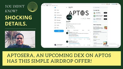 AptosEra, An Upcoming Dex On Aptos Has This Simple Airdrop Offer!