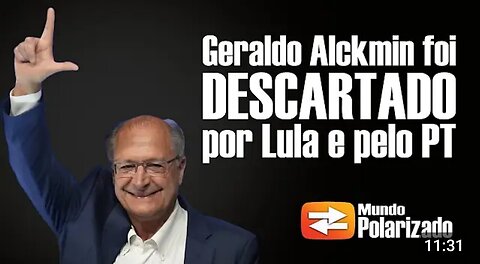 Globo diz que Alckmin foi DESCARTADO pelo PT, e isso pode DERRUBAR Lula