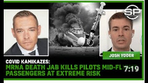 Covid Kamikazes mRNA Death Jab Kills Pilots Mid-Flight, Passengers at Extreme Risk