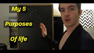 My 5 Purposes to life | Black suits & Black Boards