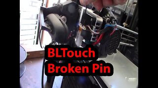 BLtouch broken probe pin replacement repair 3D touch