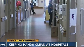 Wheat Ridge hospital rolls out high tech hand washing sensor technology to staff members