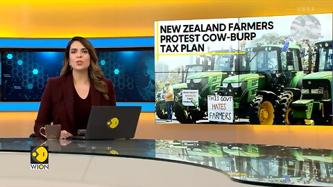 New Zealand Farmers Protest Against Cow-Burp Tax