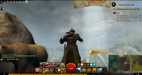 Guild Wars 2 Double axes rock