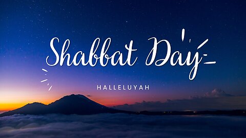 What do I do on the Shabbat? What do I do on the Sabbath? Part 1