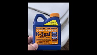 K-Seal coolant leak repair one week after putting it in truck