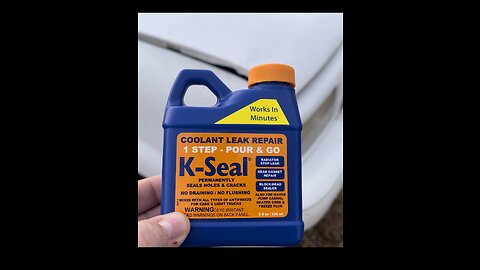 K-Seal coolant leak repair one week after putting it in truck