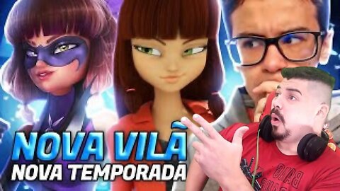 REACT ANÁLISE DA PROMO 5 TEMPORADA - LILA SERÁ A NOVA VILÃ!? - Miraculous Ladybug - MELHOR DO MUNDO