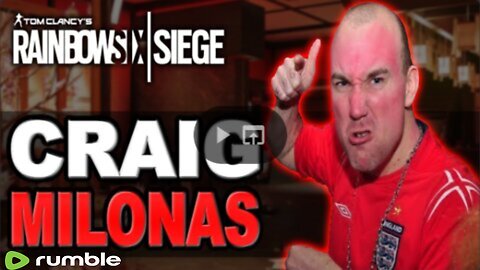 Angriest Guy Ever (CraigMilonas) Plays Rainbow Six: Siege (Part 2) (Soundboard Trolling)