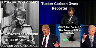 Tucker Carlson Owns Reporter, Trump VS Biden Debate, Bowman Lost Fallout, Terminator Robot