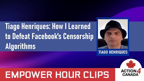 Tiago Henriques: How I Learned to Defeat Facebook's Censorship Algorithms