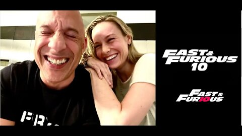 Vin Diesel Welcomes Brie Larson to Fast & Furious 10 - Getting The Crossover She Wished For