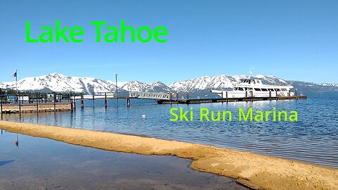 Ski Run Marina Beach at Lake Tahoe