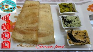 Dosa Recipe, South Indian Recipe, Breakfast Recipe, Indian Breakfast Recipe