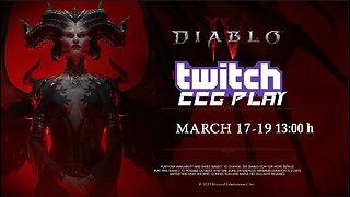 Trailer com a Chamada para a Live do Beta de Diablo 4 que Ocorrerá de 17 a 19 de Março