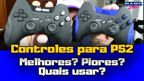 Controles para PS2 - Dicas dos melhores e piores! Análise do controle da Knup/Feir