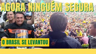 TEM ALGO MAGNÍFICO ACONTECENDO | O Brasil levantou mais uma vez! Pesquisa interna Bolsonaro disparou