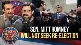 Sen. Mitt Romney Will Not Seek Re-Election