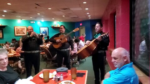 Family Fun with Mariachi Band at Kiko's (Song 3, "Before The Next Teardrop Falls" - cover)