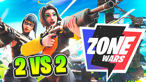 The Most Intense 2v2 Zone Wars Battle of All Time!
