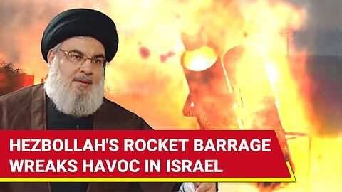 Hezbollah's 'Rocket Rain' Batters Northern Israel; Burkan Barrage Injures IDF Soldier