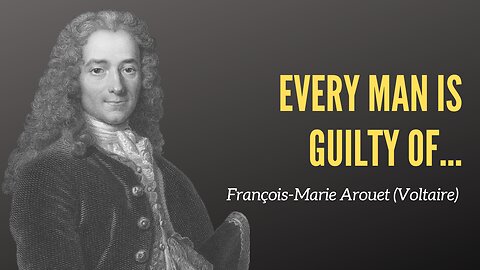 François-Marie Arouet (Voltaire) Life Quotes ― Famous Quotes