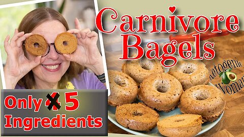 Carnivore Bagels | 5 Ingredient Protein Bagels for Keto and Carnivore Meal Plans