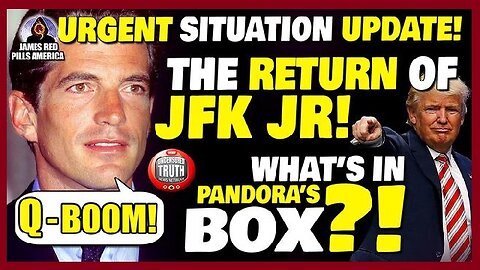 MOAB Q-BOOM! The RETURN Of JFK Jr! The Voice Of Q: WHATS IN PANDORA'S BOX?
