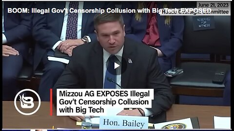 Expose the illegal government censorship collusion with Big Tech