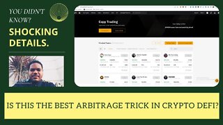 Is This The Best Arbitrage Trick In Crypto DEFI?