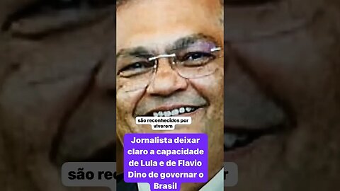 jornalista Reinaldo Azevedo Abriu jogo ao comentar sobre a indicação do presidente Lula Flávio Dino