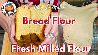 My Favorite Bread Flour Blend With Fresh Milled Flour