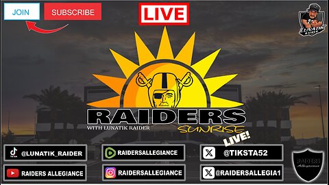 #RAIDERS SUNRISE LIVE! W/ LUNATIK R