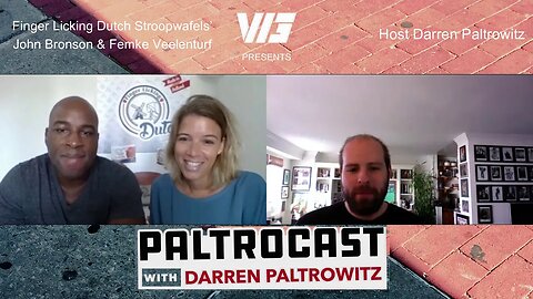 Finger Licking Dutch Stroopwafels' John Bronson & Femke Veelenturf interview with Darren Paltrowitz