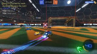 Slow Motion Replay of The Grappling Hook in Rocket League